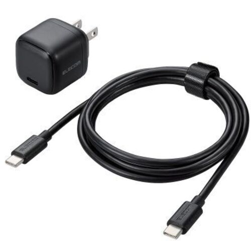 ＡＣ充電器／ＵＳＢ－Ｃｘ１／ケーブル付／１．５ｍ／ブラック　ＭＰＡ－ＡＣＣＰ７６２０ＢＫ　■２営業日内届