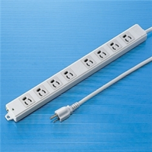 工事物件タップ（３Ｐ・８個口・１ｍ）　ＴＡＰ－ＫＥ８－１　■お取り寄せ品