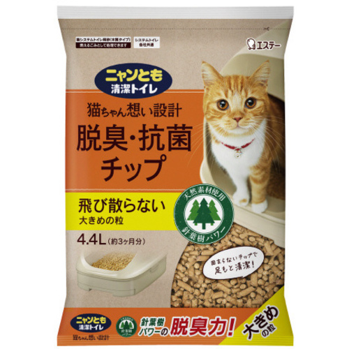 ニャンとも清潔トイレ　チップ　Ｌ　４．４Ｌ