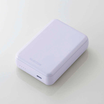 モバイルバッテリー／１５Ｗ／１００００ｍＡｈ／パープル　ＤＥ－Ｃ４９－１００００ＰＵ　■お取り寄せ品