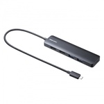 ＵＳＢ　Ｔｙｐｅ－Ｃ　ドッキングステーション　ＵＳＢ－５ＴＣＨＨＰＳ２２ＢＫ　■お取り寄せ品