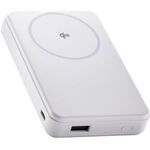 モバイルバッテリー／Ｑｉ２対応ワイヤレス充電／２０Ｗ／ホワイト　ＤＥ－Ｃ６７－１００００ＷＨ　■お取り寄せ品