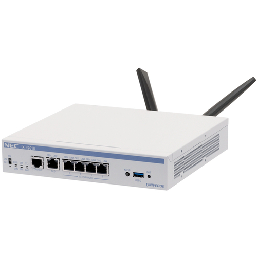 ５年無償保証　ＬＴＥ内蔵ワイヤレスＶＰＮルータ　ＵＮＩＶＥＲＧＥ　ＩＸ－Ｒ２６１０－４Ｇ　■２営業日内届