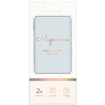 モバイルバッテリー／５０００ｍＡｈ／ＰＤ２０Ｗ／ペールグレー　ＥＴ－Ｏ２５Ｌ０１ＭＩＮ－ＧＹ　■お取り寄せ品