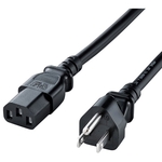 電源コード（３Ｐ・ブラック・４ｍ）　ＫＢ－Ｄ３２４７Ａ　■お取り寄せ品