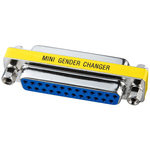 ジェンダーチェンジャー（Ｄ－ｓｕｂ２５ｐｉｎメスメス）　ＡＤ２５Ｓ－ＦＦＫ　■お取り寄せ品