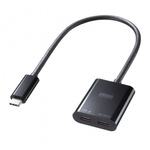 ＵＳＢ　Ｔｙｐｅ－Ｃ　拡張アダプタ（ケーブルタイプ・ＰＤ対応）　ＡＤ－ＡＬＣＣＰＤ０２　■お取り寄せ品