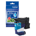 【ブラザー純正】インクカートリッジ　シアン　大容量　ＬＣ５１２ＸＬＣ　■２営業日内届