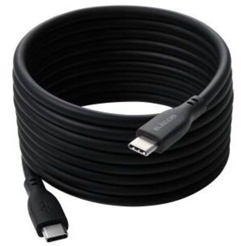 ＵＳＢ　Ｔｙｐｅ－Ｃケーブル／まとまる／シリコン／２．０ｍ／ブラック　ＭＰＡ－ＣＣＴＭＧＳ２０ＢＫ　■お取り寄せ品