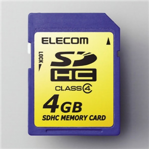 ＳＤＨＣメモリカード　４ＧＢ　ＭＦ－ＦＳＤＨ０４Ｇ　■２営業日内届