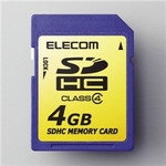 ＳＤＨＣメモリカード　４ＧＢ　ＭＦ－ＦＳＤＨ０４Ｇ　■２営業日内届