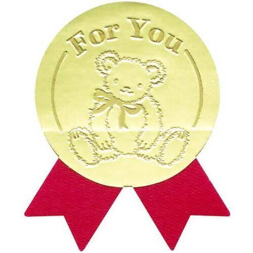 ギフトシール　ＦｏｒＹｏｕ　ティディベア　１００片