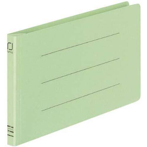統一伝票用フラットファイルＢ４・１／３横　緑１０冊