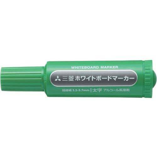 ホワイトボードマーカー　太字丸芯　緑　１０本