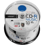 ＴＹシリーズ　ＣＤ－Ｒ　音楽用　スピンドル５０枚