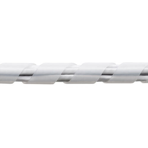 ケーブルタイ（スパイラル・ホワイト）５ｍ巻き・内寸直径２０ｍｍ　ＣＡ－ＳＰ２０Ｗ－５Ｎ　■お取り寄せ品