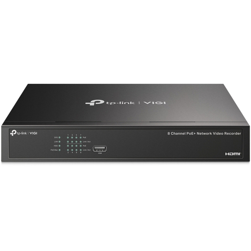ＶＩＧＩ　８チャンネル　ＰｏＥ＋　ネットワークビデオレコーダー　ＶＩＧＩ　ＮＶＲ１００８Ｈ－８Ｐ（ＵＮ）　■お取り寄せ品