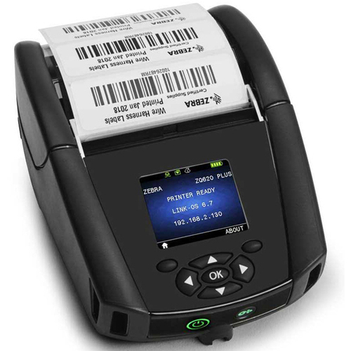 モバイルプリンタ　Ｚｅｂｒａ　ＺＱ６２０Ｐｌｕｓ　（Ｂｌｕｔｏｏｔｈ）　ＺＱ６２－ＡＪＦＡＪ０４－００　■お取り寄せ品