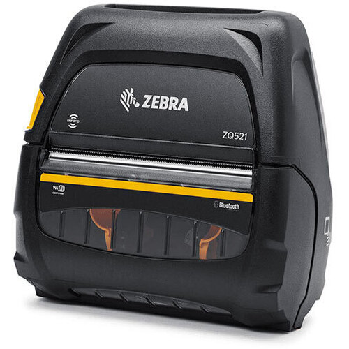 モバイルプリンタ　Ｚｅｂｒａ　ＺＱ５２１　ＲＦＩＤ　感熱　Ｗ－ＺＱ５２－ＢＪＷ０３０Ｊ－００　■お取り寄せ品