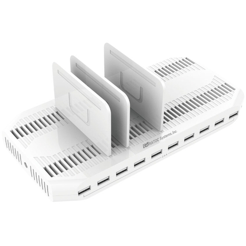 ＵＳＢ充電ステーション　１０ポート９６Ｗ　ＲＳ－ＵＳＢＣＳ１０－９６　■２営業日内届