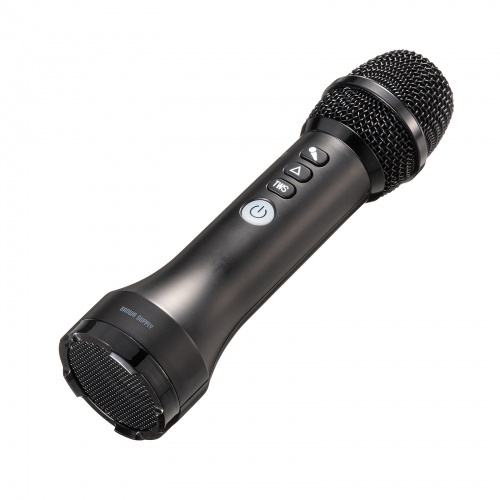 ハンドマイク型ポータブル拡声器スピーカー（Ｂｌｕｅｔｏｏｔｈ対応・出力１５Ｗ）　■お取り寄せ品