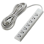 ＯＡタップ３Ｐ７個口　マグネット　５ｍ