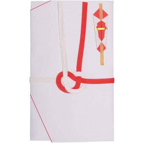 祝儀袋　御祝　大阪折赤白７本結切　祝字無　３０枚入