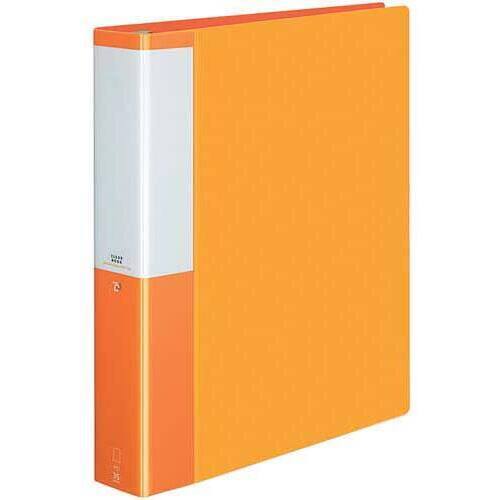 クリヤーＢポジティ替紙式橙Ａ４縦背幅５３ｍｍ８冊