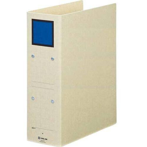 保存ファイル（片開き）Ａ４縦背幅９４ｍｍ青１０冊