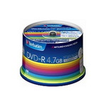 ＤＶＤ－Ｒ（Ｄａｔａ）　１回記録用　４．７ＧＢ　１－１６倍速　５０枚スピンドルケース　５０Ｐ（ホワイト）　■お取り寄せ品