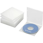 Ｂｌｕ－ｒａｙ／ＤＶＤ／ＣＤスリムＰＰケース／１枚収納／１０パック／クリア　■２営業日内届