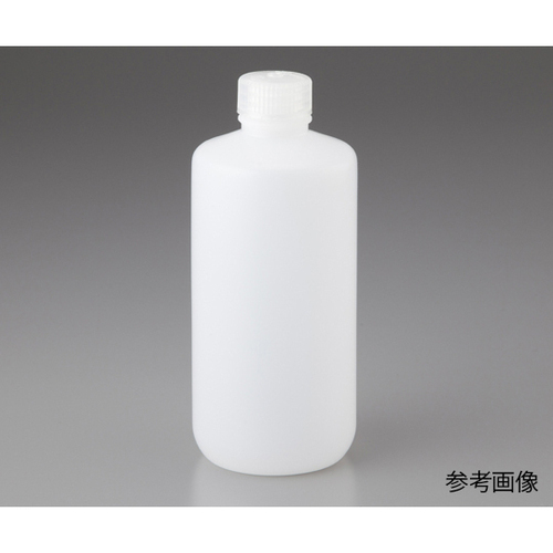 細口試薬ボトル　ＨＤＰＥ　透明　５００ｍＬ　１２本入り　２００２－００１６