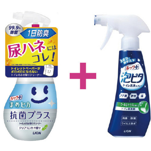 ルック　まめピカ抗菌プラス　本体１本＋泡ピタ　クールシトラス　本体１本