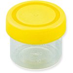 標本容器　４０ｍＬ　フタ黄　　８－２２５９－０２