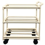 補液ワゴン　８５０&times;４１０&times;９００ｍｍ　本体　０－４７４－０１