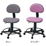 ステップ付きステーションチェアー　グレー　ＣＨ－Ｂ２００ＸＲ　０－８０５８－１１