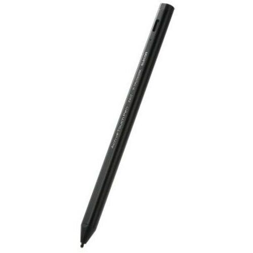 タッチペン／スタイラス／充電式／汎用／ＵＳＩ対応／ペン先交換可能　Ｐ－ＴＰＵＳＩ０２ＢＫ　■お取り寄せ品