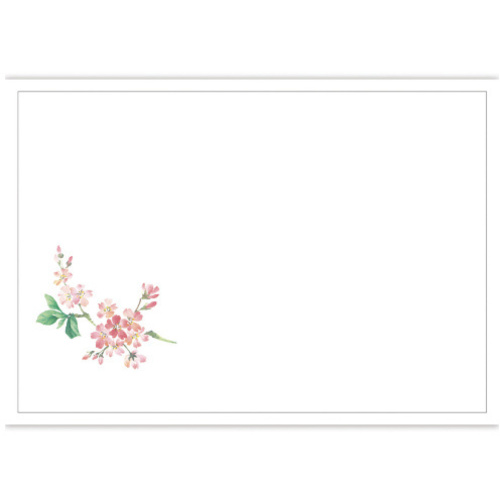 テーブルマット　尺３　吉野桜　【お取り寄せ品】１４営業日以内届