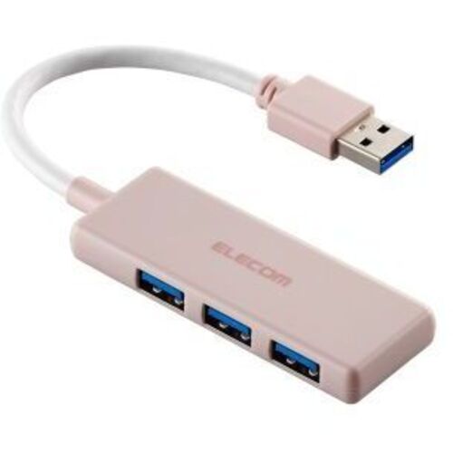 ＵＳＢ　ＨＵＢ／ＵＳＢ５Ｇｂｐｓ／バスパワー／３ポート／ピンク　Ｕ３Ｈ－Ｈ０３０ＰＮ　■お取り寄せ品