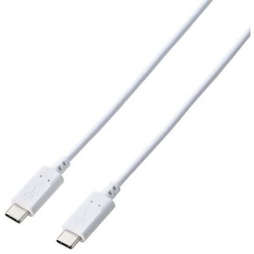 Ｔｙｐｅ－Ｃ　ｔｏ　Ｃケーブル／ＵＳＢ　ＰＤ／２本入／１．０ｍ／ホワイト　ＭＰＡ－ＣＣＴＷ１０ＷＨ　■お取り寄せ品