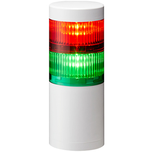 ＬＲ７シグナル・タワー積層信号灯Φ７０　ＬＲ７－２０２ＷＪＮＷ－ＲＧ　■お取り寄せ品