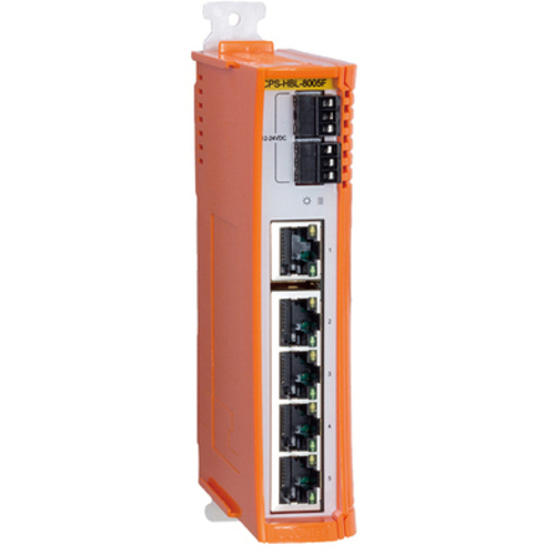 ＣＯＮＰＲＯＳＹＳ　産業用スイッチングＨＵＢ　１０Ｍ／１００Ｍ　５ポート　ＣＰＳ－ＨＢＬ－８００５Ｆ　■お取り寄せ品