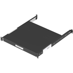 １Ｕ／型　スライド式　台板　ショートタイプ　（４００ｍｍ）　黒　ＲＡ２４００Ｂ　■お取り寄せ品