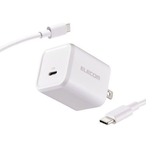 ＡＣ充電器／ＵＳＢ　ＰＤ／４５Ｗ／Ｔｙｐｅ－Ｃ／ケーブル付／ホワイト　ＭＰＡ－ＡＣ１２３４５ＷＨ　■お取り寄せ品