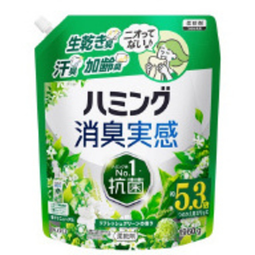 ハミング消臭実感　リフレッシュＧ　詰替１９６０ｇ