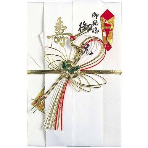 祝儀袋　婚礼　鶴寿（大判）　短冊３枚入
