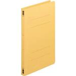 フラットファイル樹脂とじ具　Ｂ５縦　黄　１０冊