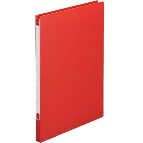 Ｚ式ファイル　ＰＰ製　赤　Ａ４縦背幅１５ｍｍ５０冊