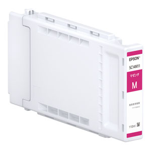 ＳｕｒｅＣｏｌｏｒ用　インクカートリッジ／１１０ｍｌ（マゼンタ）　ＳＣ１４Ｍ１１　■２営業日内届