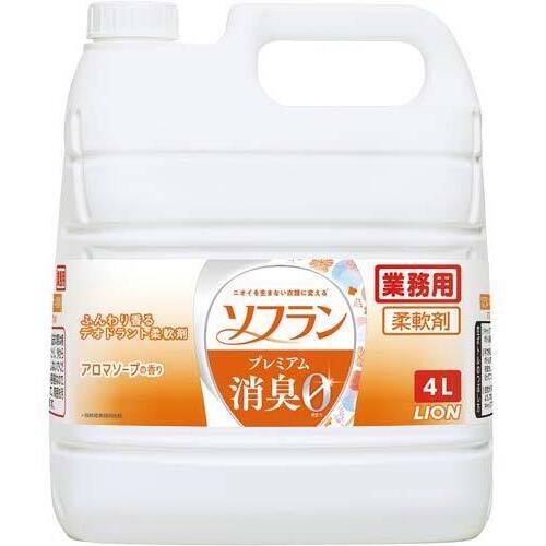 ソフランＰ消臭　アロマソープ　詰替４Ｌ&times;３
